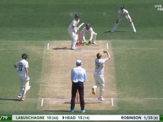 WATCH: Ollie Robinson Bowls Spin in Ashes 2021/22