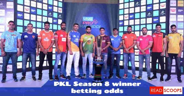 PKL 8 Tournament Winner Betting Odds