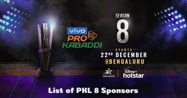 Here's a List of All PKL Season 8 Sponsors