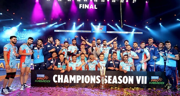 Defending champions - Bengal Warriors