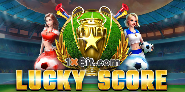 Win 250 mBTC and Free Spins in Lucky Score on 1xBit