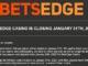 Notice: BetsEdge Casino Shuts Down