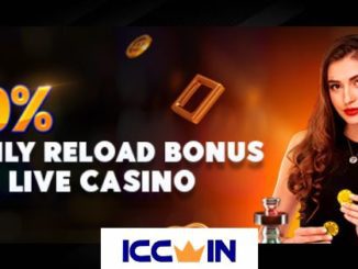 ICCWIN - Claim 10% Daily Reload Bonus on Live Casino