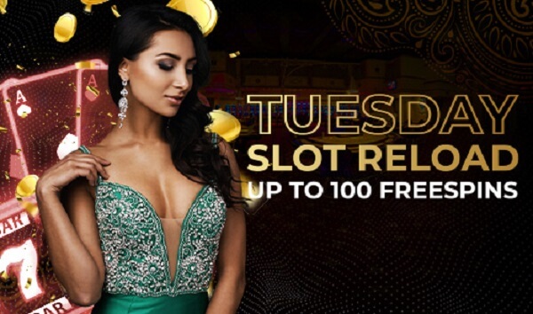 100 Free Spins Tuesday Slot Reload on Casino Ivanka