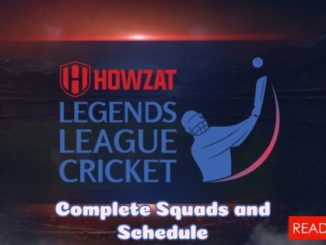 Legends League Cricket 2022 - Full Squads and Schedule