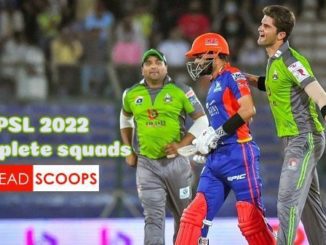 Pakistan Super League 2022 - Complete Squads