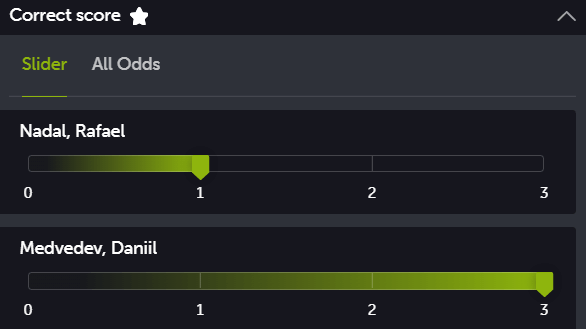 Aus Open 2022 Final: Nadal vs Medvedev Set Betting 