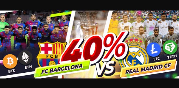 Spanish Super Cup - Barcelona vs Real Madrid Betting Bonus