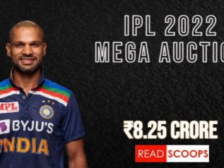 IPL 2022 Auction - Shikhar Dhawan Bags ₹8.25 CR Contract