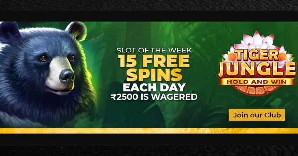 Wager ₹2,500 And Get 15 FREE Spins on Club Riches