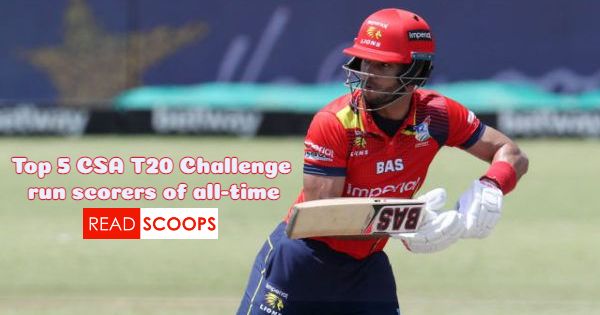 Top 5 All-Time Run Scorers in CSA T20 Challenge