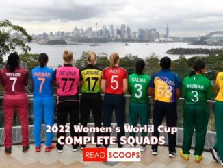 Women's Cricket World Cup 2022 - Complete Squads