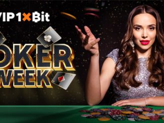 Win 25 mBTC in 1xBit's Poker Week