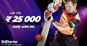 IPL 2022 - Win ₹25,000 in BetBarter's IPL Daily Lottery