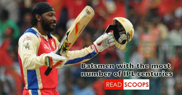 Top 5 Batsmen With Most IPL Centuries