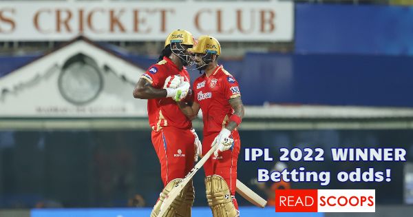 IPL 2022 - Outright Winner Betting Odds