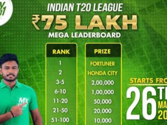 IPL 2022 - Win From ₹75 Lakh Leaderboard on MyFab11