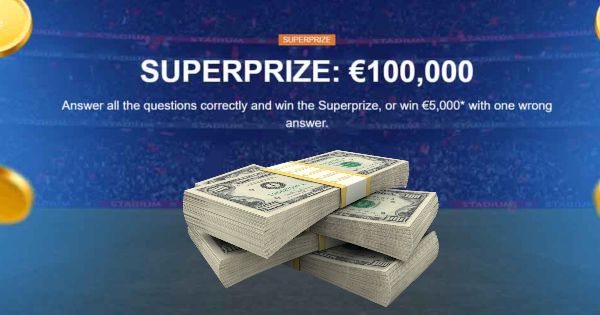 Answer 12 Questions, Win €100k Superprize on MarathonBet