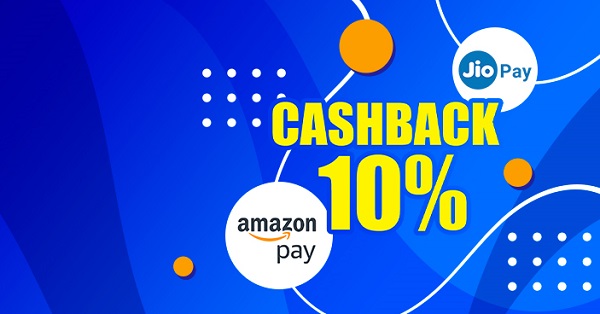 10% Cashback For JioPay Or Amazon Pay Deposits on 1xBet
