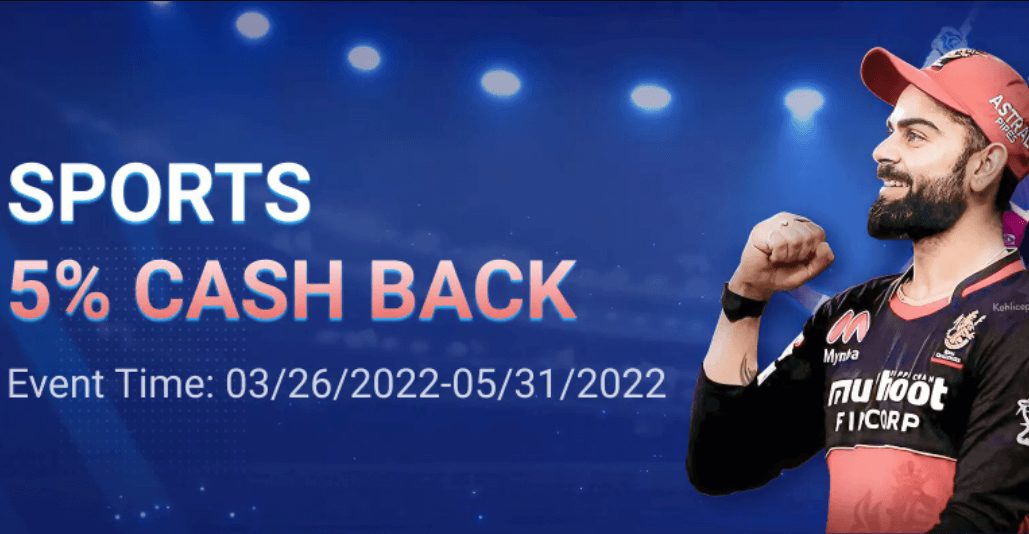 IPL 2022 - Get 5% Betting Cashback on J9in.com