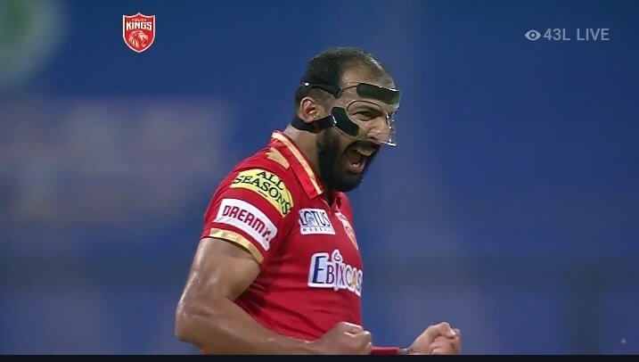 Watch: Rishi Dhawan Bowling With Face Mask