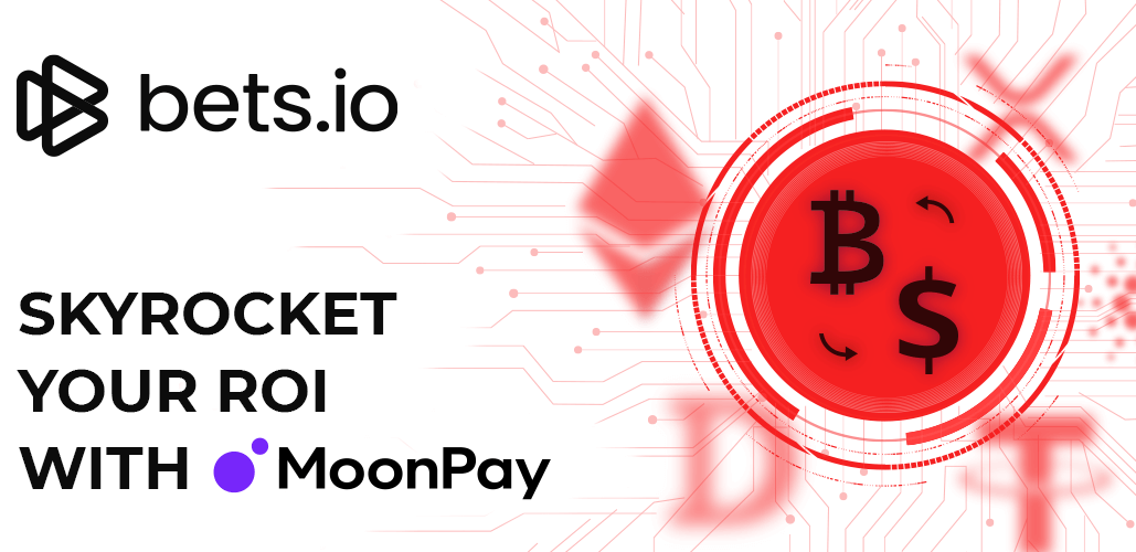 Sekarang Gunakan MoonPay Untuk Bertaruh di Bets.io