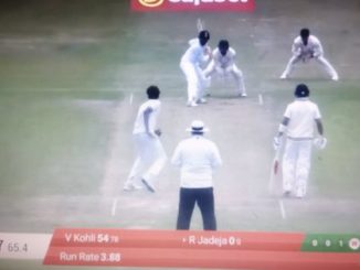 Ravindra Jadeja Bats For Second Time in Warmup Game