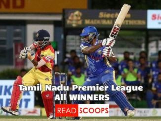 List of All Tamil Nadu Premier League (TNPL) Winners
