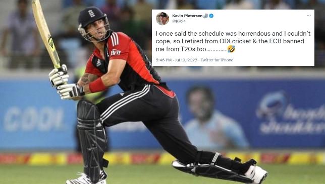 Kevin Pietersen Tweets How He Was Sacked From T20Is