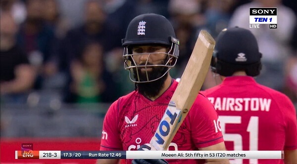 Moeen Ali Smashes 16-Ball Fifty Vs South Africa