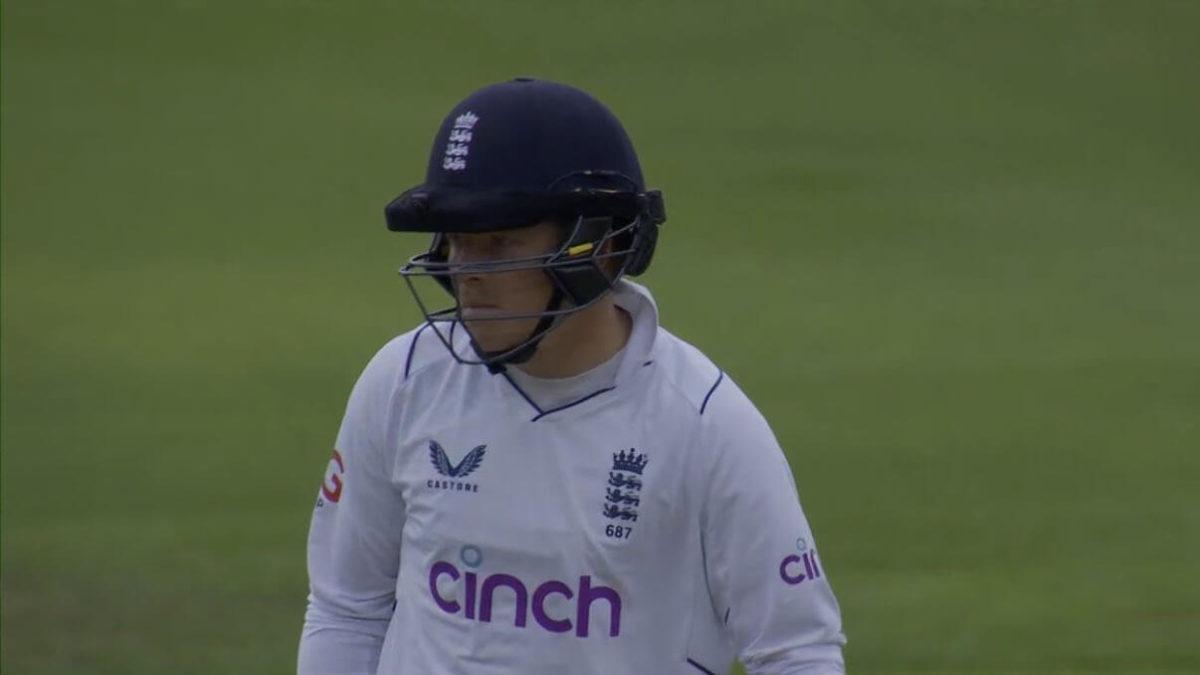 Ollie Pope Is First in Test Cricket To Use Fielder Cam!