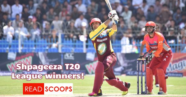 All Shpageeza T20 League Winners Till Date