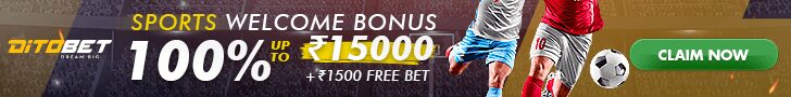 Free bonus for registering on Ditobet