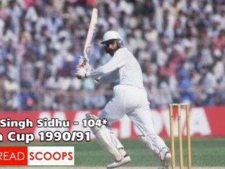 When Navjot Singh Sidhu Scored India's First Asia Cup Century!