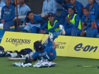 WATCH: Yastika Bhatia Falls in Gold Medal Game; Teammates Laugh