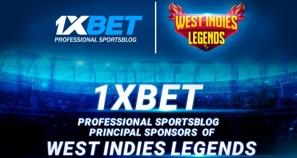 1xBet Sportsblog Becomes Principal Sponsor of West Indies Legends