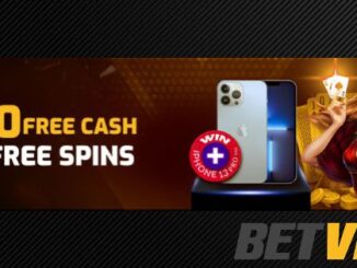 Register to Betvisa; Get 300 FREE Cash + 5 FREE Spins