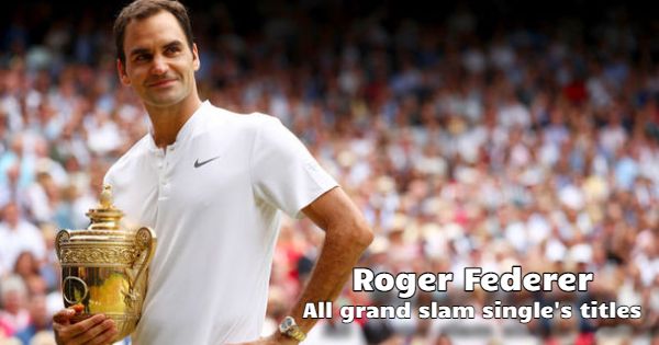 List of All Roger Federer's Grand Slam Titles (Single's)