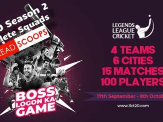 Legends League Cricket Season 2 - Complete Squads