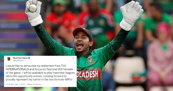 Twitter Reacts - Mushfiqur Rahim Retires From T20Is