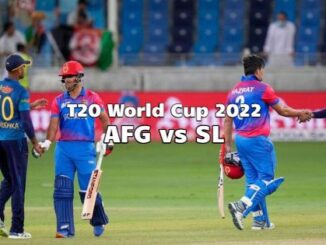AFG vs SL Dream11 Predictions - T20 World Cup 2022 | 1 Nov