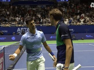 ATP Astana: Daniil Medvedev Walks From Game Against Djokovic