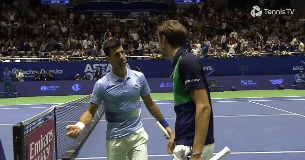 ATP Astana: Daniil Medvedev Meninggalkan Pertandingan Melawan Djokovic