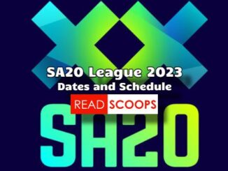 SA20 League 2023 - Dates And Schedule