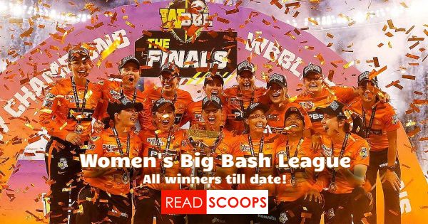 Weber Women's Big Bash League (WBBL) Winners List