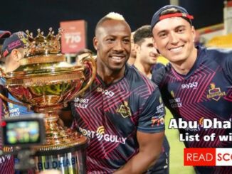 Complete Abu Dhabi T10 League Winners List