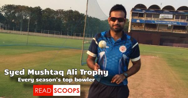 Syed Mushtaq Ali Trophy – Top Bowler List (Year on Year)