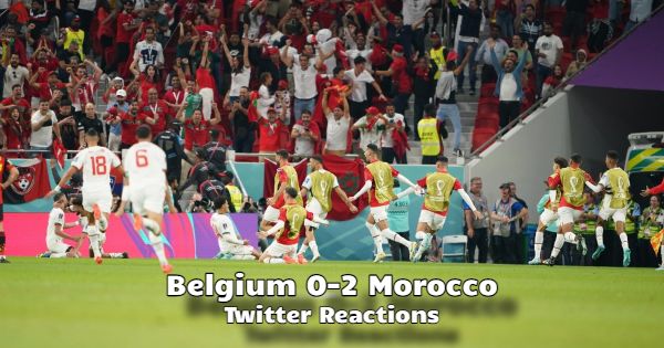 Twitter Bereaksi Saat Maroko Mengalahkan Belgia