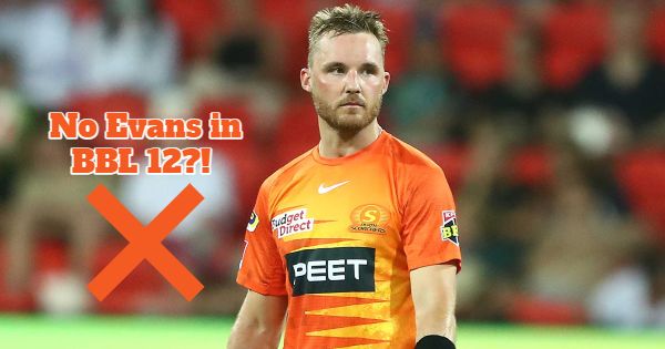 Why is Laurie Evans Missing BBL 2022/23?