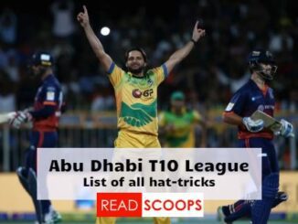 List of All Abu Dhabi T10 League Hat-Tricks